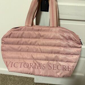Victoria's Secret Blush Pink Tote Bag
